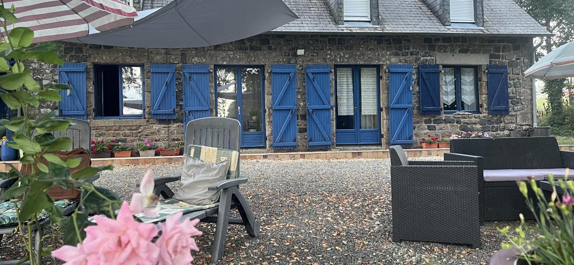 Double & Family Rooms In Tranquility In Blue Saint-Mars-sur-la-Futaie Εξωτερικό φωτογραφία